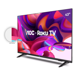 Imagem da oferta Smart Tv 43'' Full Hd Com Roku Tv 43s5135/78g Aoc Bivolt