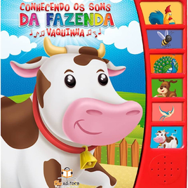 Imagem da oferta Livro Infantil Conhecendo os Sons da Fazenda: Vaquinha -  Blu Editora