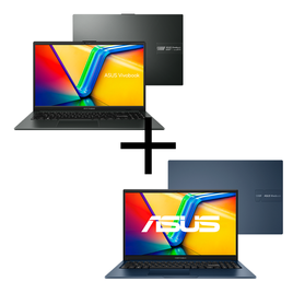 Imagem da oferta Kit Notebooks Asus Vivobook Go 15 Ryzen 5-7520U 8GB SSD 512GB E1504FA-NJ732 + Vivobook Go 15 i3-N305 8GB SSD 512GB E1504GA-NJ435W