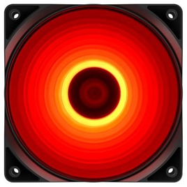 Imagem da oferta Cooler Fan Deepcool RF120R 120mm LED Vermelho Preto - DP-FLED-RF120-RD