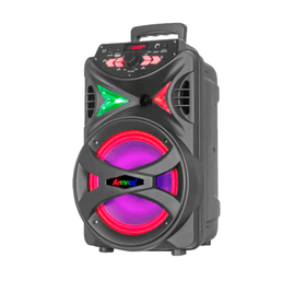 Imagem da oferta Caixa De Som Amvox Aca255 Hit Woofer 8 Polegadas Bluetooth Tws Fm 250w - Bivolt