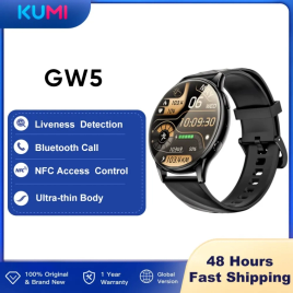 Imagem da oferta Smartwatch KUMI GW5 1,39" NFC Bluetooth 5.2 IP6