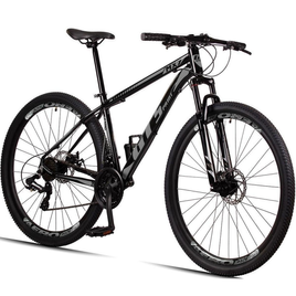 Imagem da oferta Bicicleta 29 GT Sprint MX7 24V index Freio Disco Alumínio MTB - Preto+Cinza