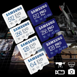Imagem da oferta Cartão de Memória Original 64GB U1 128GB 256GB 512GB SDXC Micro SD TF Flash Cards MicroSD U