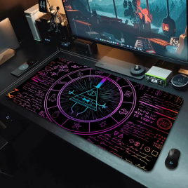 Imagem da oferta Mousepad Digital para o Mouse Do Computador Tapete De Mesa Acessórios De Jogos Grandes Personalidade Matemático Mesa X