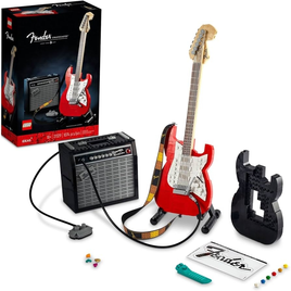 Imagem da oferta Brinquedo LEGO Ideas: Fender Stratocaster 1079 Peças 21329