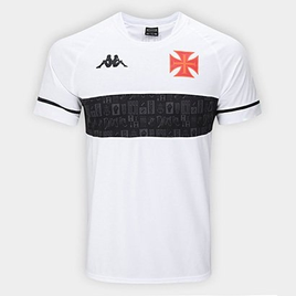 Imagem da oferta Camisa Vasco Torcedor Kappa Masculina - Branco