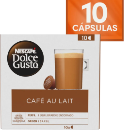 Imagem da oferta Cápsulas de Café Dolce Gusto Au Lait 100g - 10 Unidades