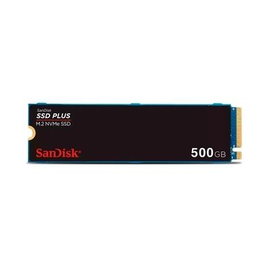 Imagem da oferta SSD SanDisk Plus 500GB NVMe M.2 PCle Gen3 - SDSSDA3N-500G-G26