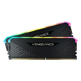 Imagem da oferta Memória Ram Corsair Vengeance RGB RS 16GB (2x8GB) 3600MHz DDR4 CL18 Preto - CMG16GX4M2D3600C18