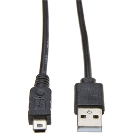 Imagem da oferta Cabo USB 2 USB A Macho + Mini USB (V3) 2-1.80M - 5+ 018-1408