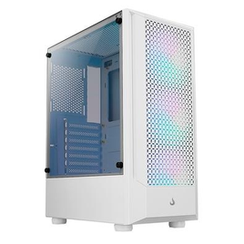 Imagem da oferta Gabinete Gamer Rise Mode Wave White Mid Tower ARGB ATX 3 Cooler Fan ARGB - RM-WA-BW-ARGB