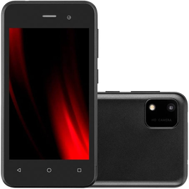 Imagem da oferta Smartphone Multilaser E Lite 2 32GB 3G Wi-Fi Tela 4 pol Dual Chip 1GB RAM Android 10 (Go edition) Processador Quad Cor