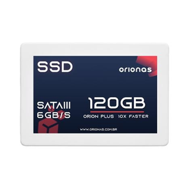 SSD 120GB Sata 3 2.5 6Gb/s Orionas - ORION120GBPLUS