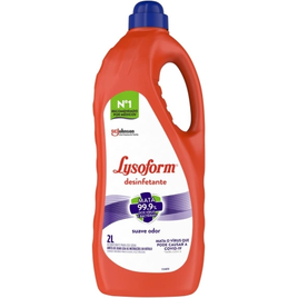 Imagem da oferta 2 Unidades de Desinfetante Líquido Lysoform Suave Odor - 2L