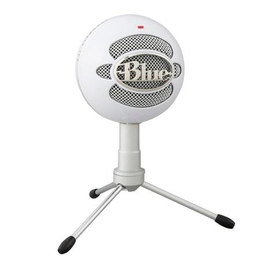 Imagem da oferta Microfone Condensador USB Blue Snowball Ice Branco