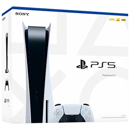 Imagem da oferta Console PlayStation 5 Standard Edition Branco + Controle Sem Fio Dualsense Branco