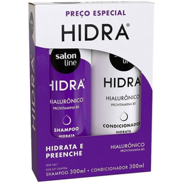 Imagem da oferta Shampoo + Condicionador Salon Line Hidra Hialurônico 300ml