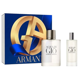 Imagem da oferta Kit Armani Coffret Acqua di Gio Giorgio  - Perfume Masculino EDT 50ml + Travel Size 15ml