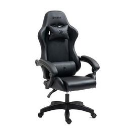 Imagem da oferta Cadeira Gamer KBM! GAMING CG200 Preto - Pistão Classe 3 Almofadas cabeça e lombar - KGCG200PT