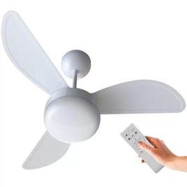 Imagem da oferta Ventilador de Teto Ventisol Fenix Premium Branco 3 velocidades com Controle Remoto