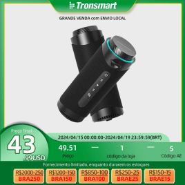 Imagem da oferta Caixa de Som Tronsmart T7 Bluetooth Surround 360