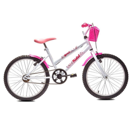 Imagem da oferta Bicicleta Aro 20 MTB Girl Infantil Tridal - Branco