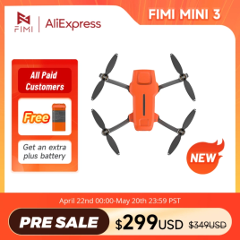 Imagem da oferta Drone Fimi X8 Mini 3 4K 60 Fps 9km