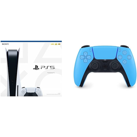 Imagem da oferta Console PlayStation 5 + Controle Dualsense - Starlight Blue