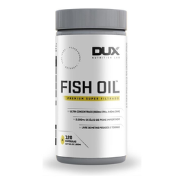 Imagem da oferta Fish Oil Dux Nutrition Sem Sabor Tamanho Natural - 120 Cápsulas