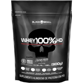 Imagem da oferta Whey Protein Black Skull 100% HD (Refil) - 900g