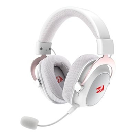 Imagem da oferta Headset Gamer Sem Fio Redragon Zeus Pro 7.1 Driver 53mm Bluetooth Branco - H510W-PRO