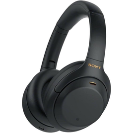 Imagem da oferta Headphone Sony WH-1000XM4 Preto sem fio Bluetooth e com Noise Cancelling (cancelamento de Ruído) | WH-1000XM4BMUC