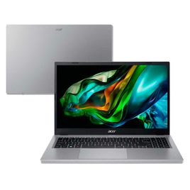 Imagem da oferta Notebook Acer Aspire 3 A315-24P-R611 AMD Ryzen 5 8GB 256 GB SSD Tela 15.6\" LED Windows 11 Home Prata
