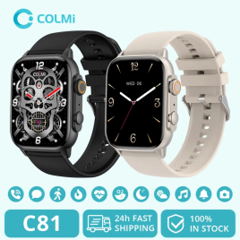Imagem da oferta COLMI C81 2.0 ''AMOLED Smartwatch Suporte AOD 100 Modos Esportivos IP68 Impermeável Relógio Inteligente Homens Mulhere