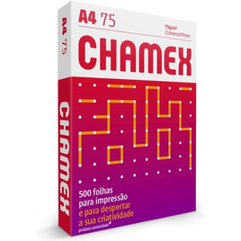 Imagem da oferta Papel Sulfite A4 Chamex 75g - 500 folhas