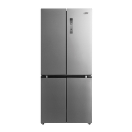 Imagem da oferta Refrigerador Midea French Door InverterQuattro com Tecnologia Dual Cooling System Inox Fumê 482L - MD-RF556FGA29