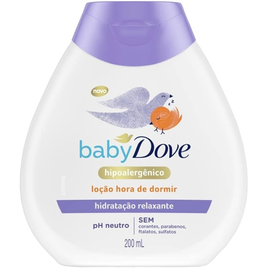 Imagem da oferta 2 Unidades Loção Corporal Hidratação Relaxante Dove Baby Hora de Dormir Frasco 200ml Baby Dove