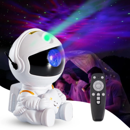Imagem da oferta Projetor Galaxy Star LED Céu estrelado Astronauta