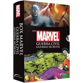 Imagem da oferta Livro Box - Marvel: Guerra Civil e Guerras Secretas