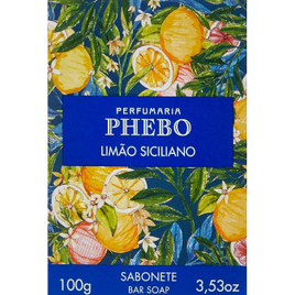 Imagem da oferta 10 Unidades - Sabonete Limão Siciliano 100g - Phebo