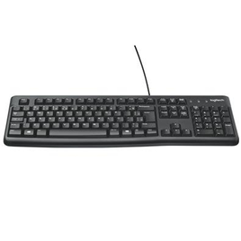 Imagem da oferta Teclado com fio USB Logitech K120 Resistente à Respingos e Layout ABNT2 -920-004423