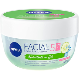 Imagem da oferta NIVEA Hidratante Facial em Gel 100g - Sua fórmula especial deixa a pele sequinha e bem cuidada por 24h não obstrui os