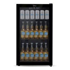 Imagem da oferta Cervejeira Midea Flex 96L Preto - ‎BCA10P2