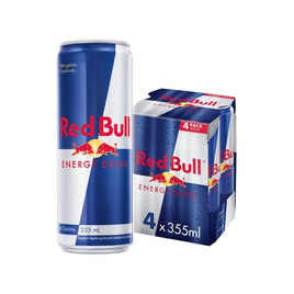 Imagem da oferta Bebida Energética Red Bull Energy Drink 355ml - 4 Unidades