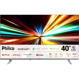 Imagem da oferta Smart TV 40 Philco Android TV PTV40E3AAGSSBLF LED Dolby Áudio