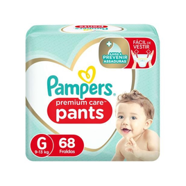 Imagem da oferta Fralda Pampers Premium Care Pants Calça Tam G