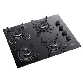 Imagem da oferta Cooktop Itatiaia 4 Bocas Acendimento Automático Mesa de Vidro Temperado Preto Bivolt - Cooktop 4 Bocas