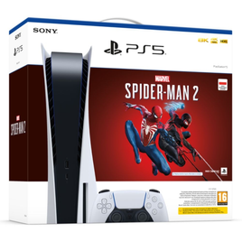 Imagem da oferta Console PlayStation 5 PS5 Sony Com leitor de Disco + Jogo Marvel's Spider-Man 2