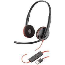 Imagem da oferta Headset Poly Blackwire C3220 USB-A Estéreo Cancelamento de Ruídos
